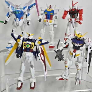 Gundam Infinity 4.5" Bandai Figures Set Of 5 Action Figures As Shown